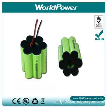 7.4V 7800mah rechargeable lithium battery for dive light